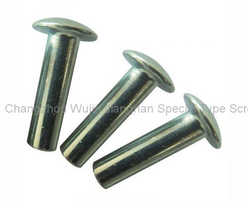 4MM-15 Semi-tubular rivet, Round head