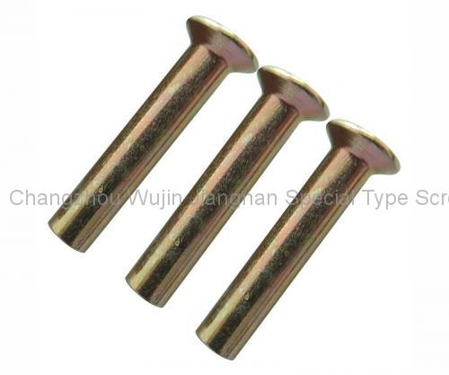 4MM-21 Semi-tubular rivet, CSK head