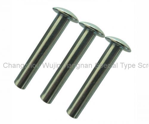 4MM-33 Semi-tubular rivet, Round head