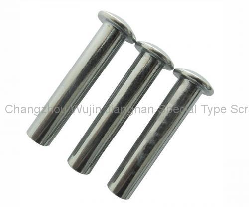 6MM-29 Semi-tubular rivet, Round head