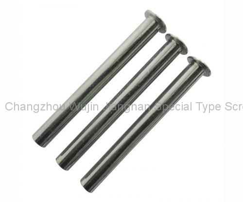 6MM-55 Semi-tubular rivet, Round head