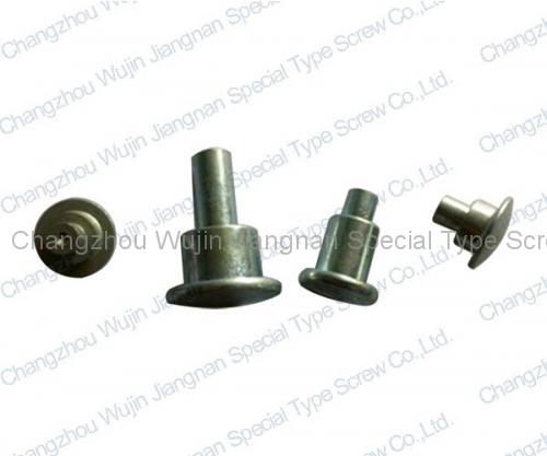 Shoulder rivet, Round head